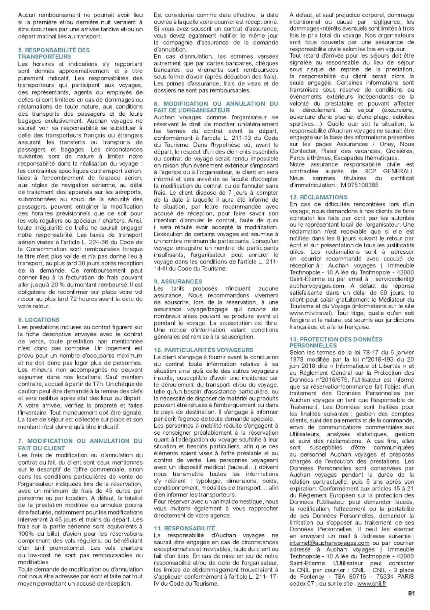 Page du Catalogue Auchan en ligne du 21 février au 31 décembre 2025