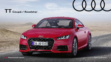 Catalogue Audi TT Du 20 Mai 2022 Au 31 Décembre 2025