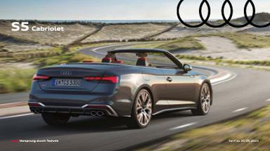Catalogue Audi S5 Cabriolet Du 20 Mai 2022 Au 31 Décembre 2025