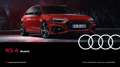 Catalogue Audi RS 4 Du 09 Juin 2022 Au 31 Décembre 2024