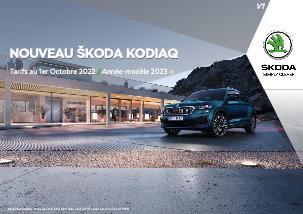 Catalogue Škoda KODIAQ Du 01 Octobre 2022 Au 31 Décembre 2024