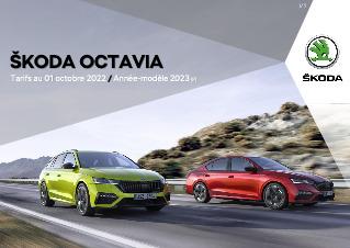 Catalogue Škoda OCTAVIA Du 01 Octobre 2022 Au 31 Décembre 2024