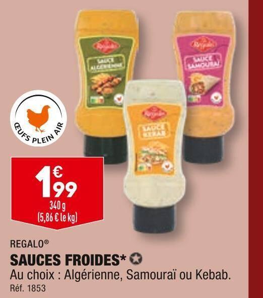 REGALO SAUCES FROIDES