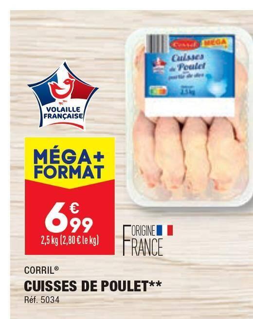CORRIL CUISSES DE POULET