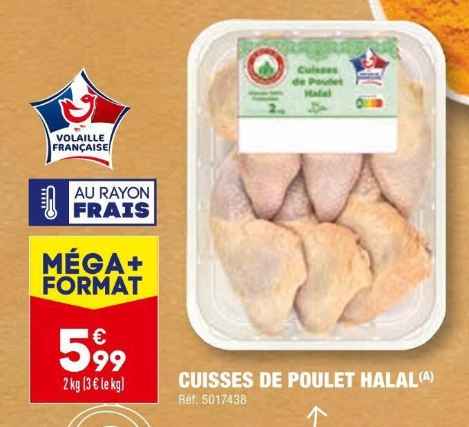 CUISSES DE POULET HALAL