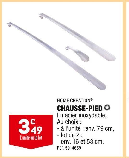 HOME CREATION CHAUSSE-PIED