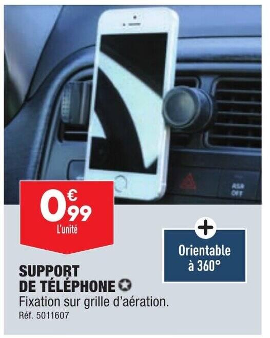 SUPPORT DE TÉLÉPHONE