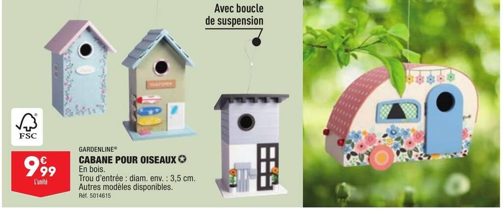 CABANE POUR OISEAUX