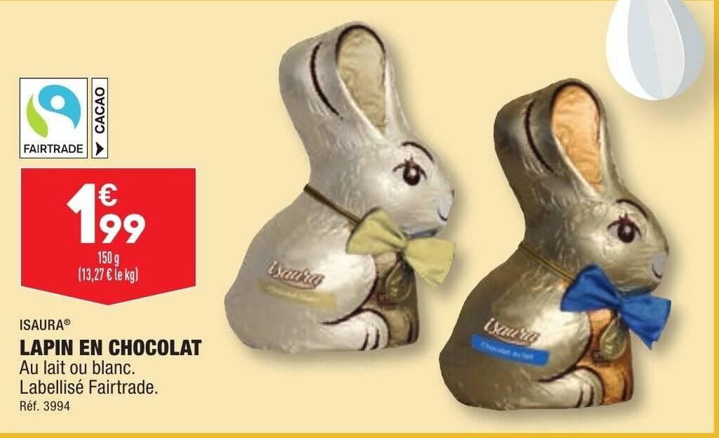 LAPIN EN CHOCOLAT