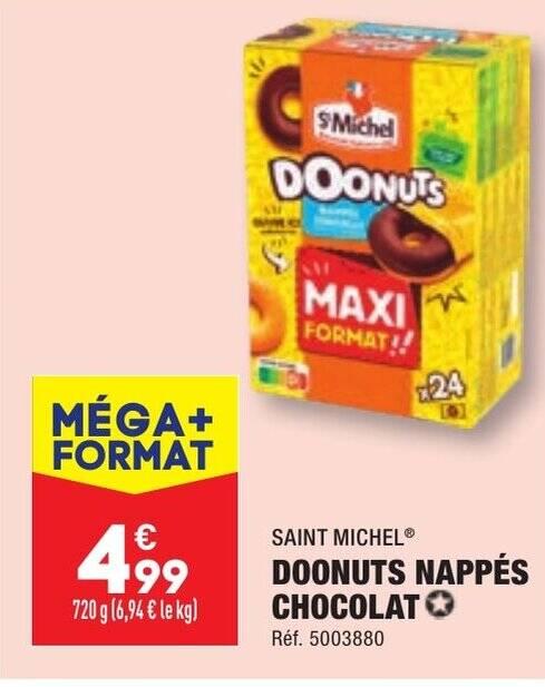 DOONUTS NAPPÉS CHOCOLAT