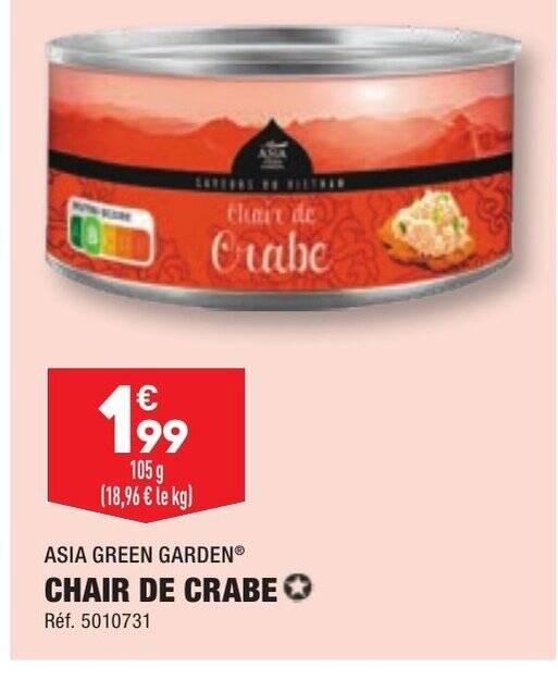 CHAIR DE CRABE ✪