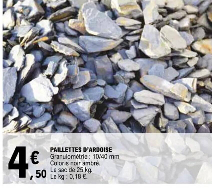 PAILLETTES D'ARDOISE