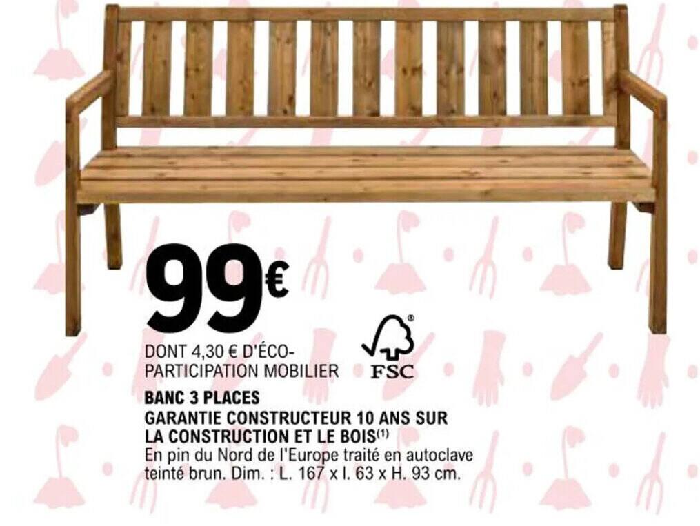 BANC 3 PLACES
