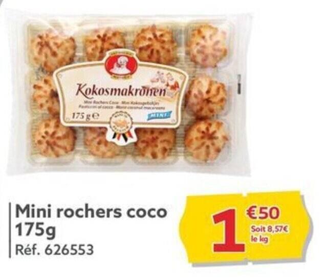 Mini rochers coco 175g