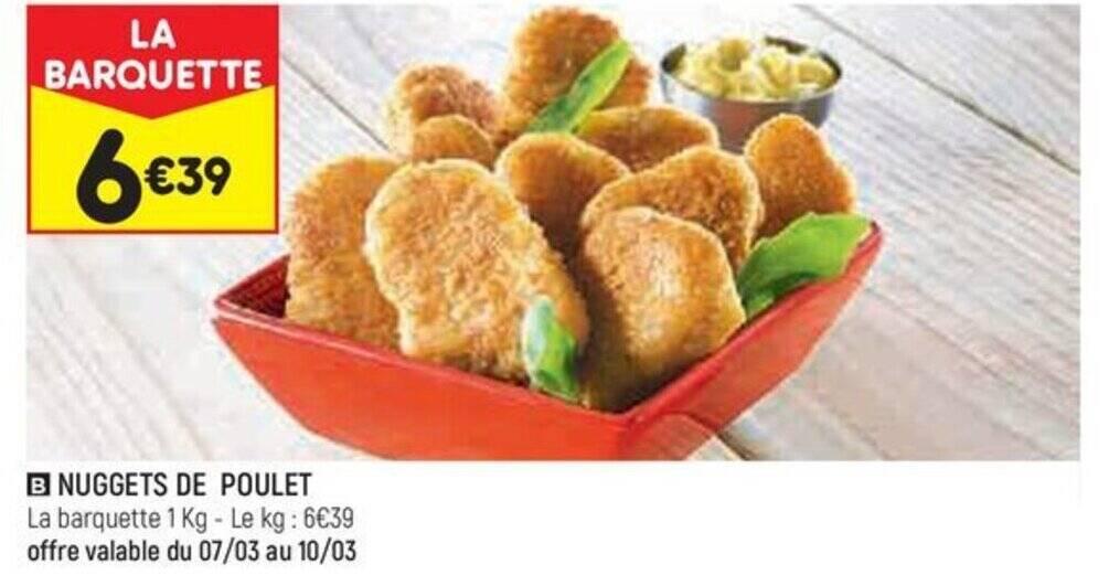 NUGGETS DE POULET