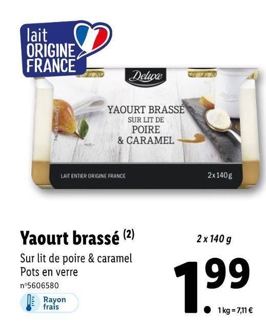 Deluxe Yaourt brassé