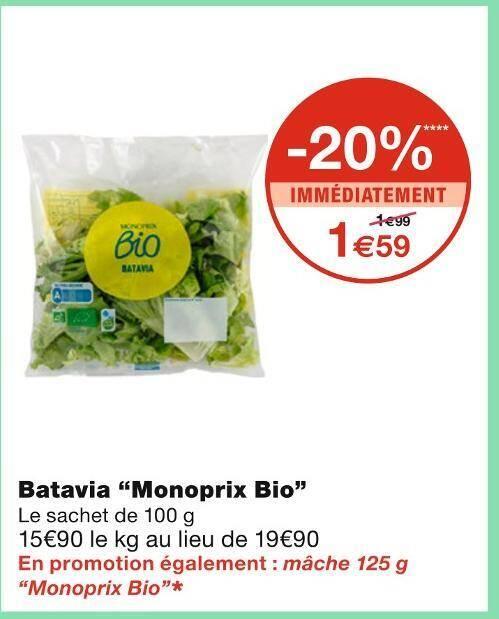 Monoprix Bio Batavia