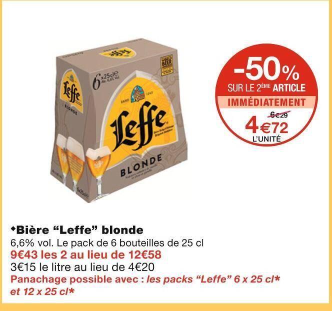 Leffe Bière blonde