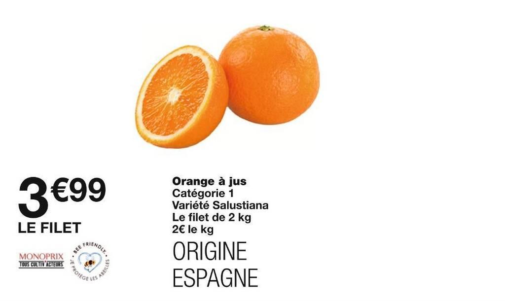 Orange à jus