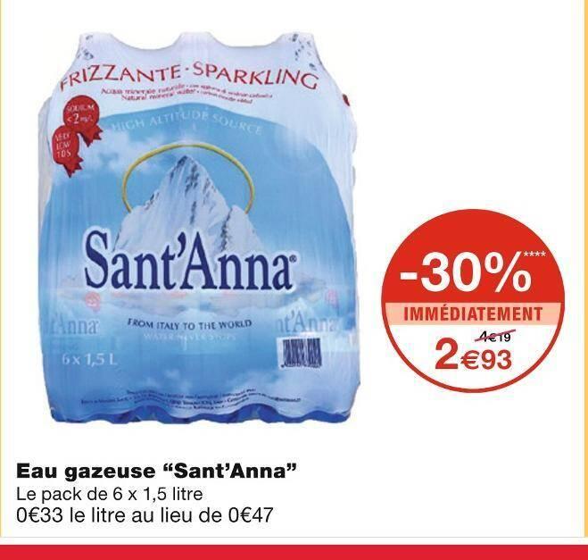 Sant’Anna Eau gazeuse