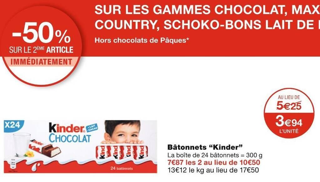 Kinder Bâtonnets