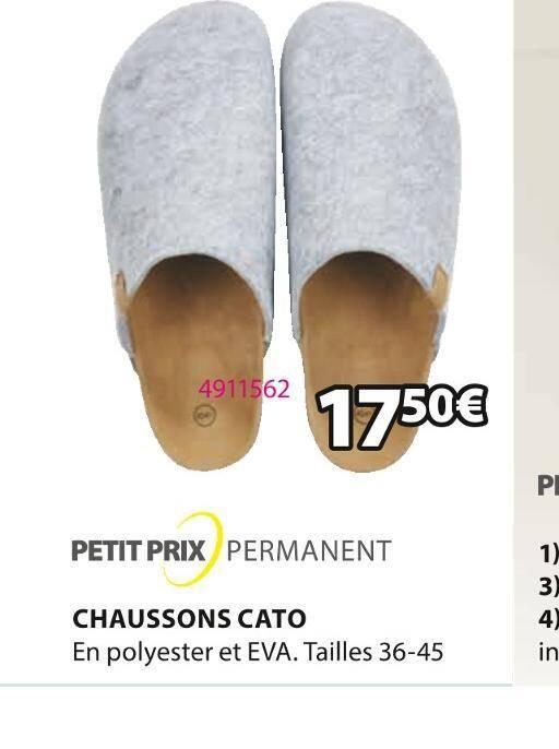 CHAUSSONS CATO