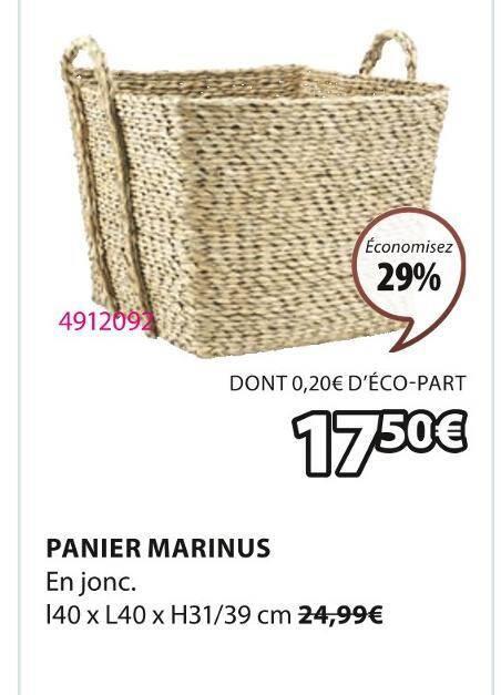 PANIER MARINUS