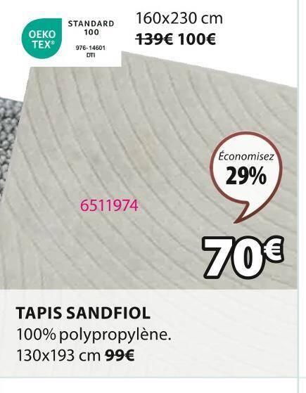 TAPIS SANDFIOL