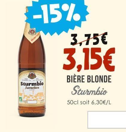 Sturmbio BIÈRE BLONDE