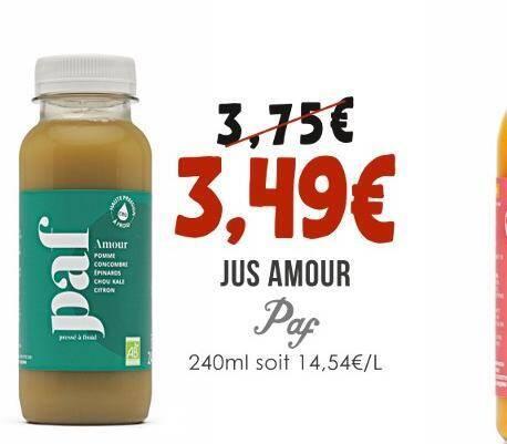 Paf JUS AMOUR