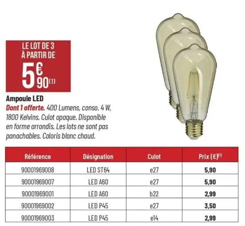 Ampoule LED