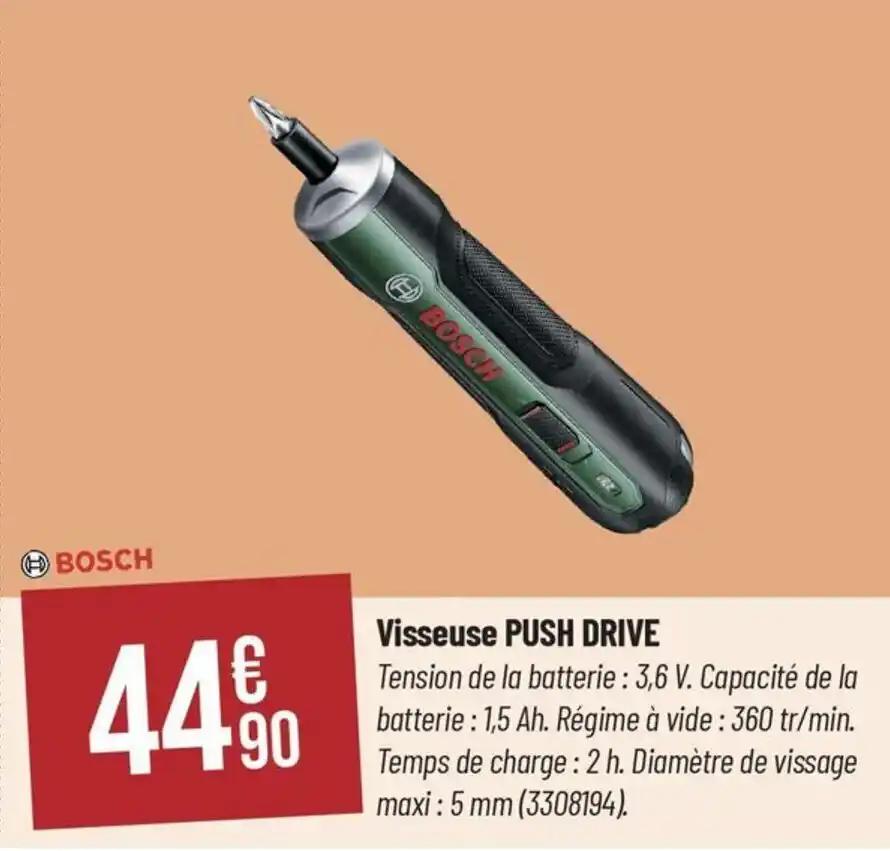 Visseuse PUSH DRIVE