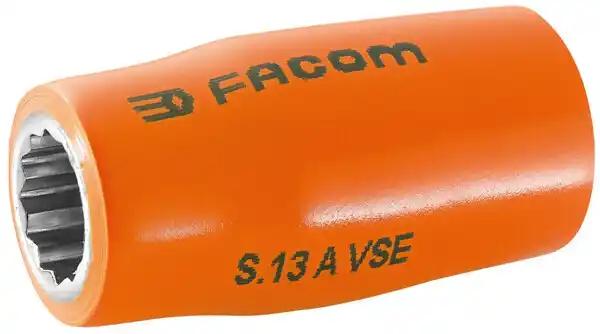 FACOM - S.AVSE - Douilles 1/2 12 pans isolées 1000 Volts série VSE - S.12AVSE