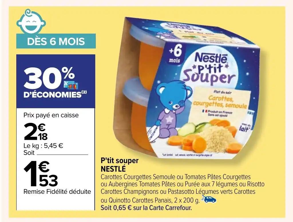 P'tit souper NESTLÉ