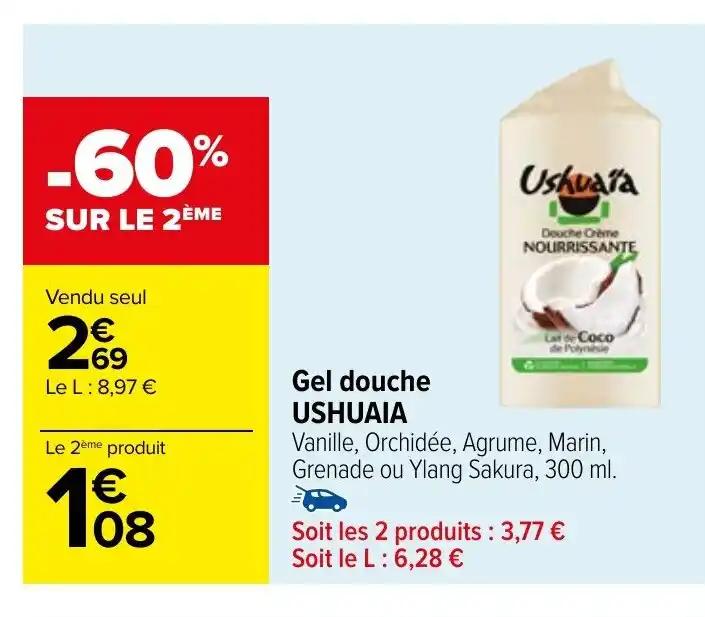 Gel douche USHUAIA