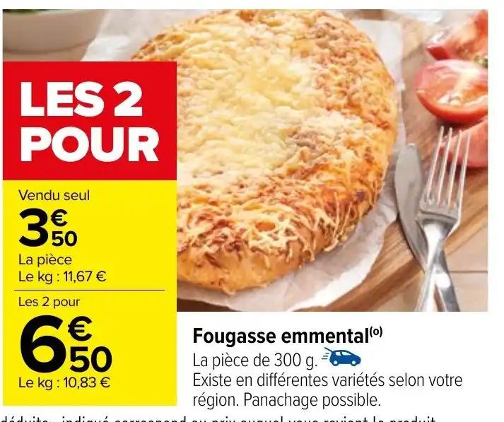 Fougasse emmental