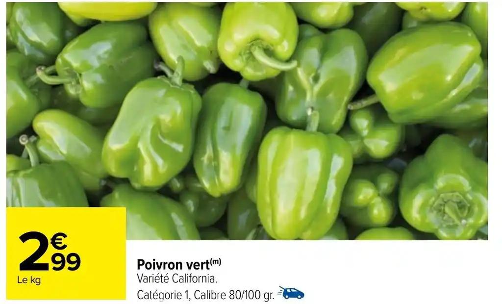 Poivron vert