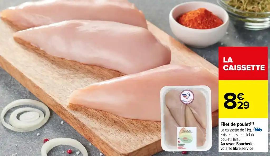 Filet de poulet