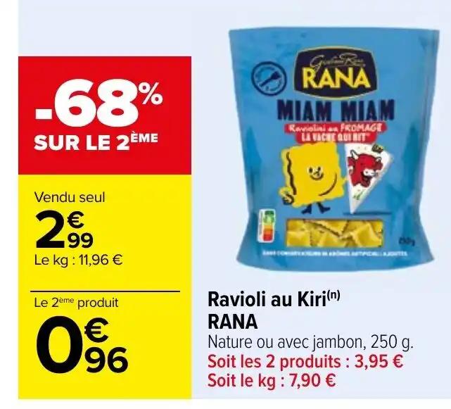 Ravioli au Kiri(n) RANA