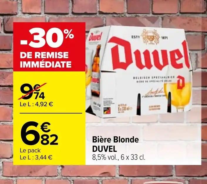 Bière Blonde DUVEL