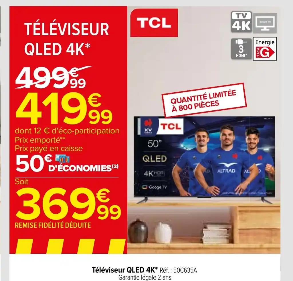 Téléviseur QLED 4K