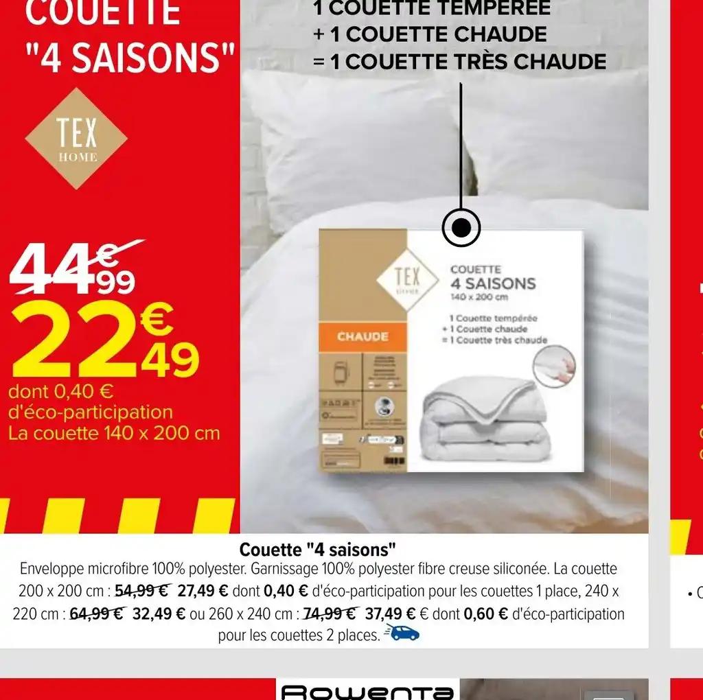 Couette 4 saisons