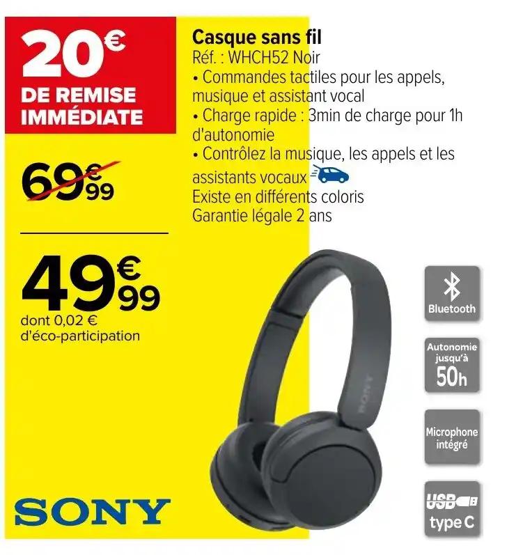 Casque sans fil