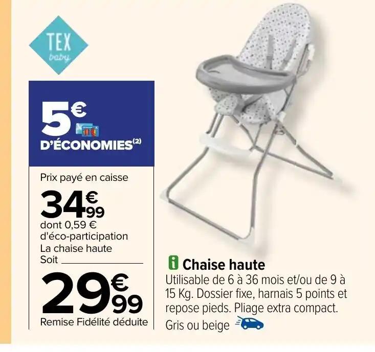 i Chaise haute