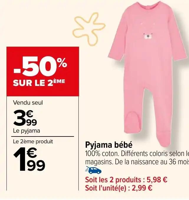 Pyjama bébé