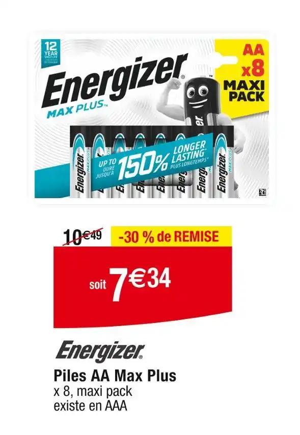 Energizer Piles AA Max Plus