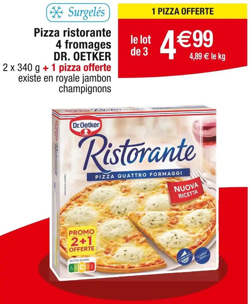 DR. OETKER Pizza ristorante 4 fromages