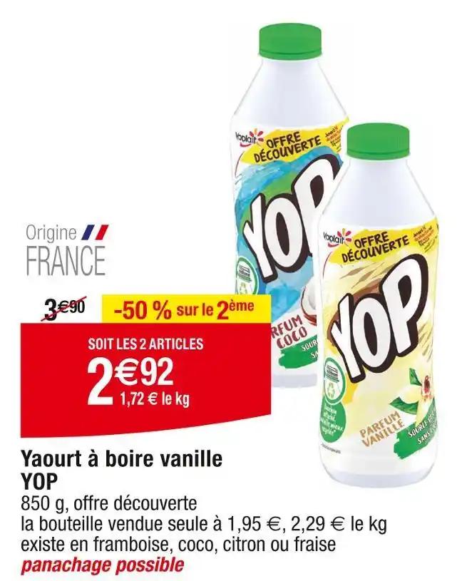 YOP Yaourt à boire vanille
