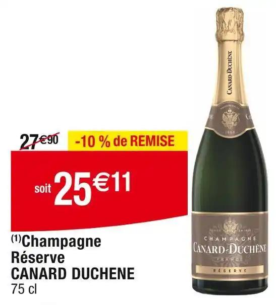 CANARD DUCHENE Champagne Réserve