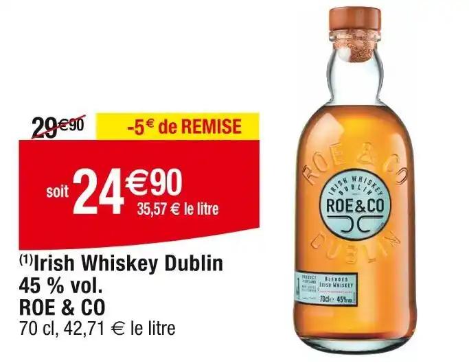 ROE & CO Irish Whiskey Dublin 45 % vol